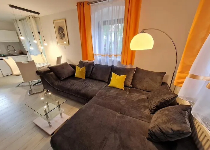 Apartmán Ferien- Und Businesswohnung Relax Im Ersten Stock